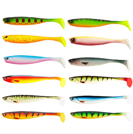 Lucky John Basara 3D Soft Swim 3.5'' (8.89 cm) Silikon Yem