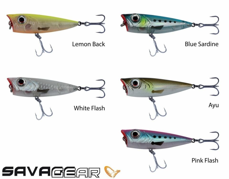 Savage gear 3D Minnow Pop Walker 43 4.3 cm. 3g Suni Yem