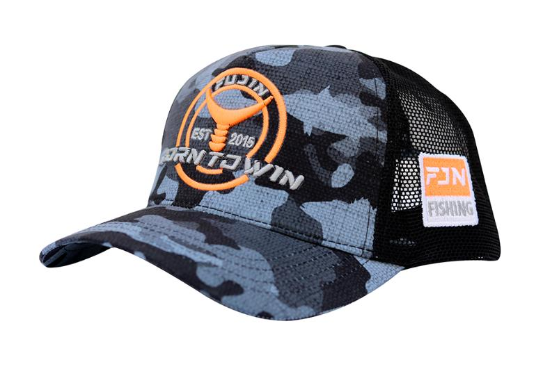 Fujin Black Camo Tuna Balıkçı Şapkası