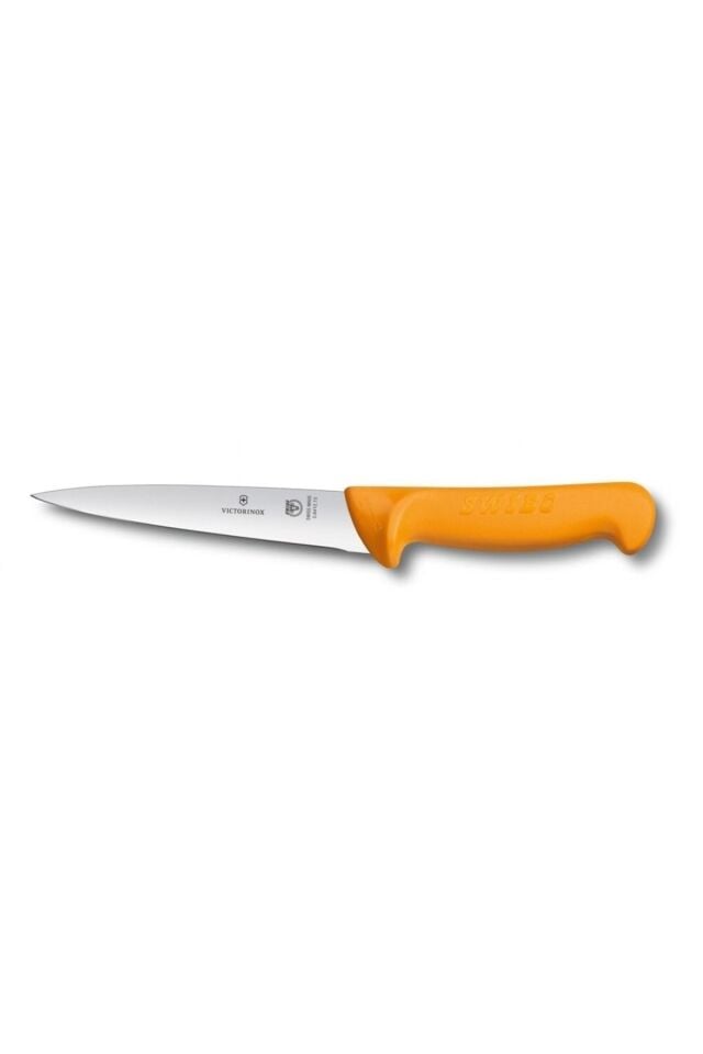 Victorinox 5.8412.18 18cm Sarı Swibo Eğik Kenar Doğrama Bıçağı