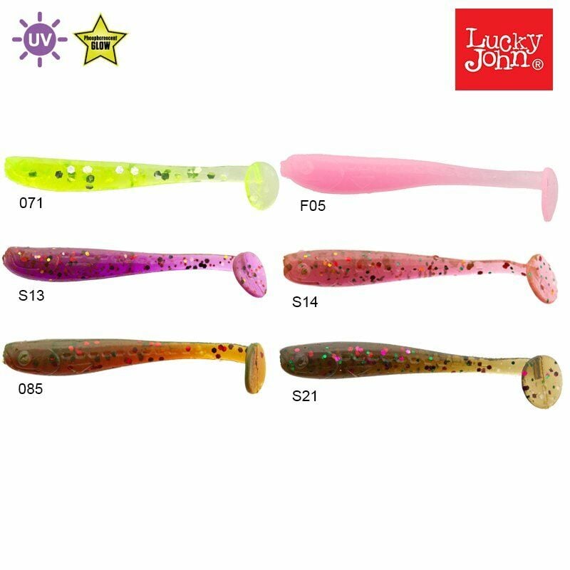 Lucky John Baby Rockfish 1.4'' (3.56 cm) 20P Silikon Yem