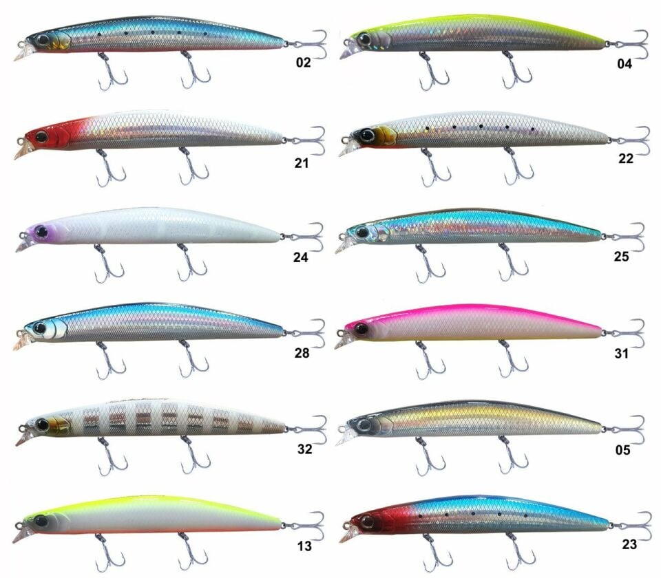 Kendo Seabass Minnow 125F 19 gr Suni Yem