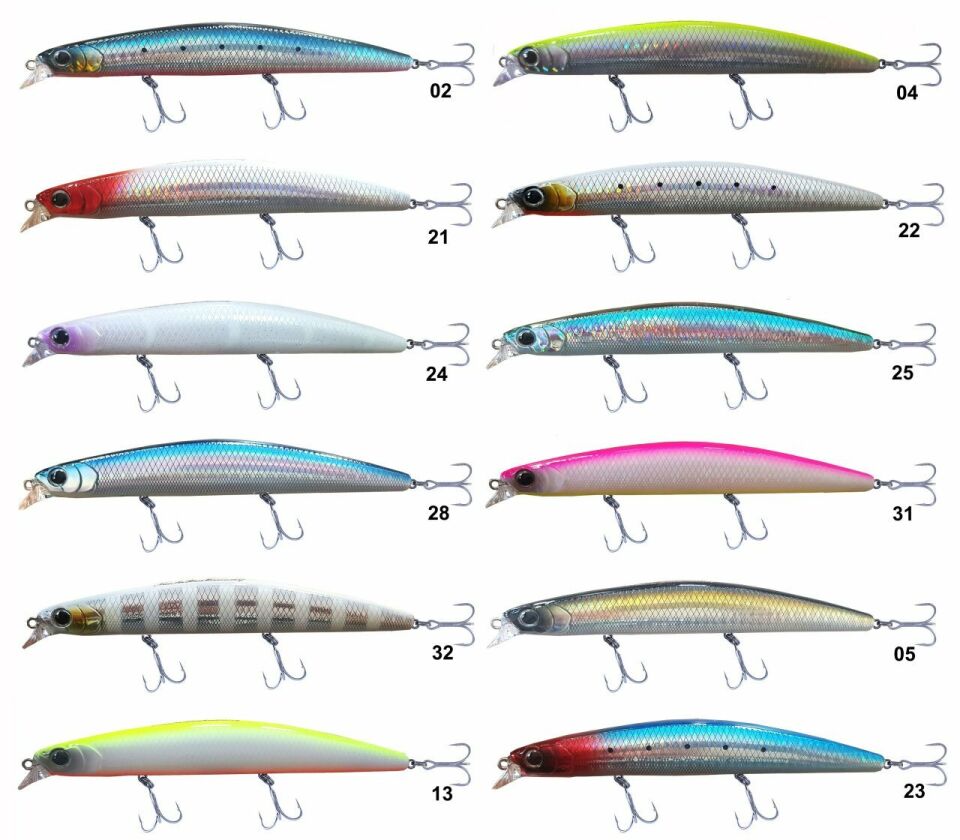 Kendo Seabass Minnow 125F 19 gr Suni Yem