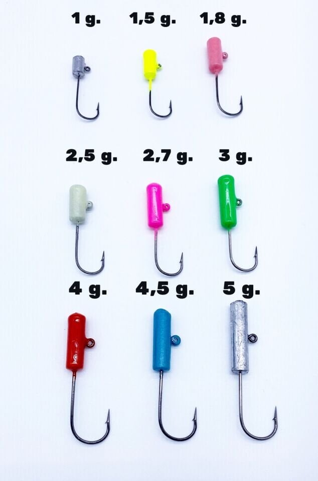 SAFİR ROCKET PLUS UV ve GLOW JİG HEAD (JAPON FUDO İĞNE)