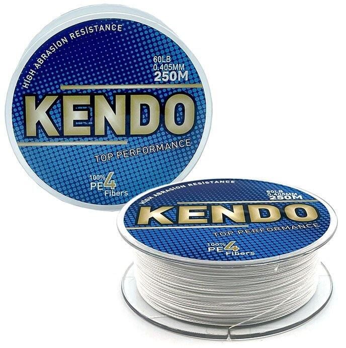 Kendo 4 Örgü 250 m (Beyaz) İp Misina