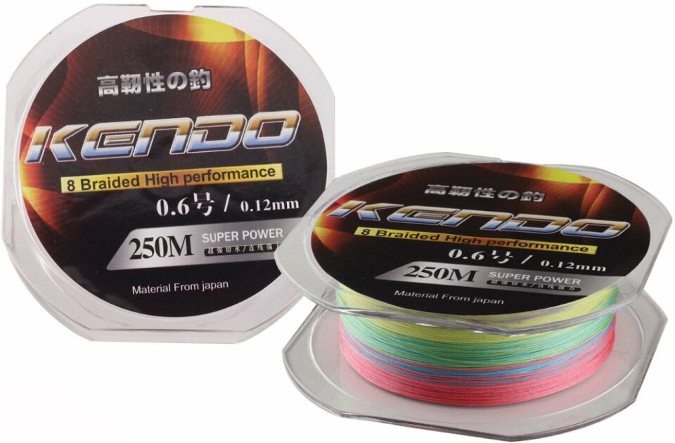 Kendo Dynema 8 Örgü 250Mt (Multıcolour)