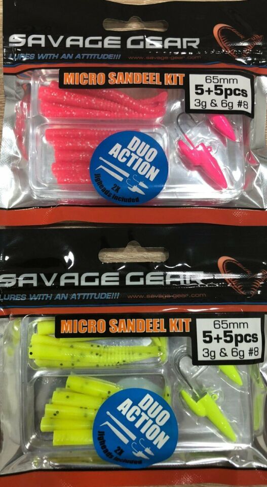 Savage Gear Micro Sandeel Kit Türkiye Özel Renk Çalışması