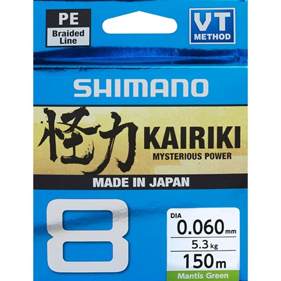Shimano Kairiki 8 Kat 150 m. Mantis Green İp Misina