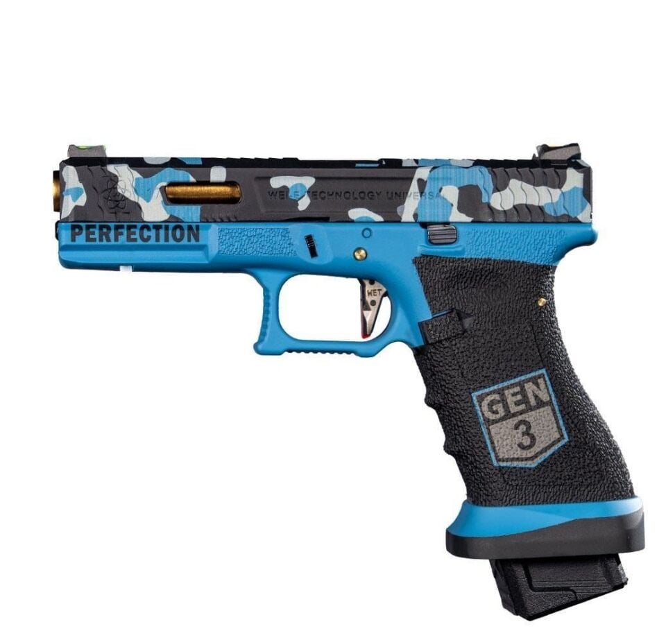 We Glock 17 Custom Airsoft Tabanca