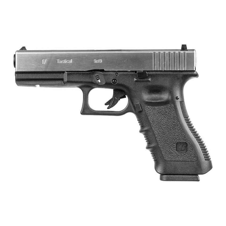 We Glock 17 Gen3 Silver Airsoft Tabanca