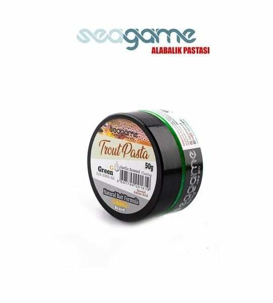 SEAGAME TROUT PASTA ALABALIK HAMURU SARIMSAK YEŞİL 50G