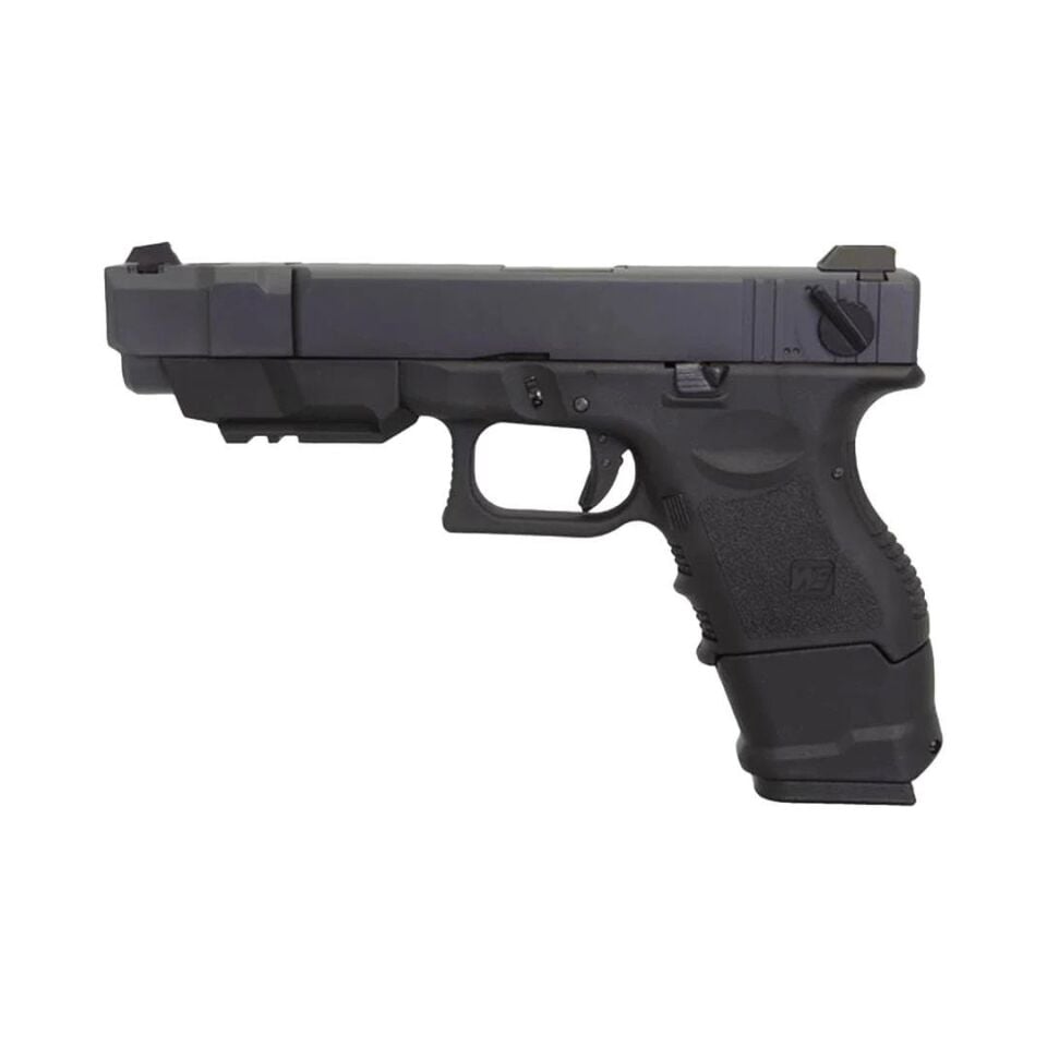 We Airsoft Glock 26C Siyah Airsoft Tabanca