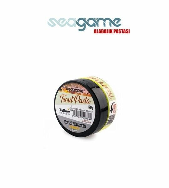 SEAGAME TROUT PASTA ALABALIK HAMURU SARIMSAK SARI 50G