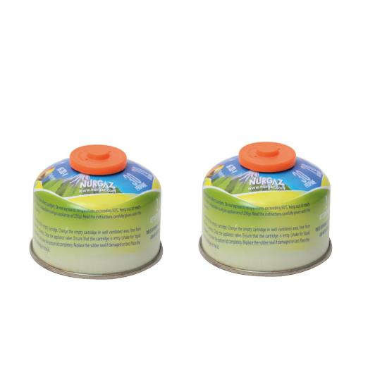 NURGAZ 80 GR VİDALI KARTUŞ 2 Lİ