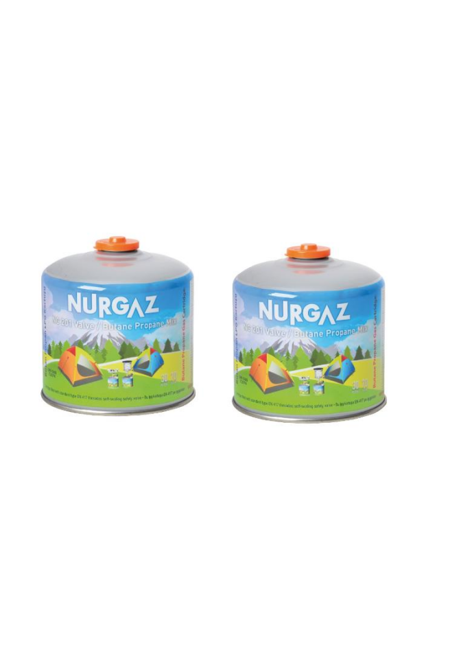 NURGAZ 450 GR VİDALI KARTUŞ 2 Lİ