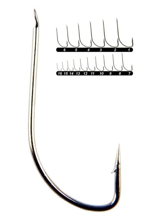 Youvella 1310 Kısa Pala Dövme Olta İğnesi 100'lü Kutu Nikel