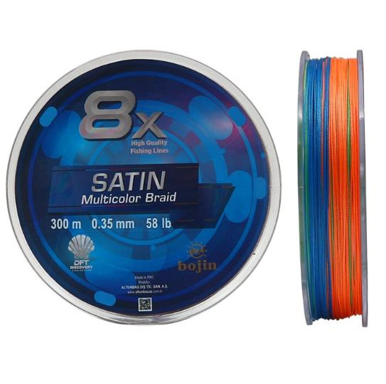 DFT Bojin 8X Satin M.Color İp Misina 300 m