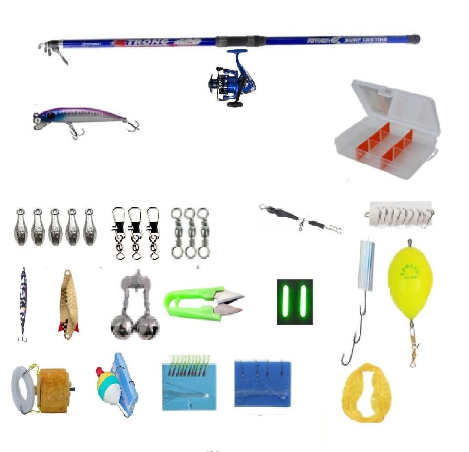 Safir 31 Parça Göl ve Deniz İçin 4.20 Olta Kamış Seti Yeni Seri