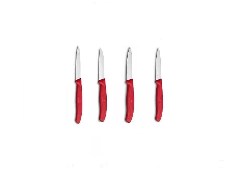 Victorinox SwissClassic 8cm Düz ve Tırtıklı Soyma Bıçak Seti